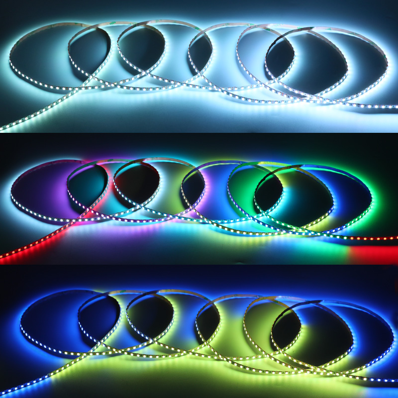 Mini 5mm WS2812 3535 RGB LED Strip Lights Addressable Mini 5mm WS2812 3535 RGB LED Strip Lights Addressable